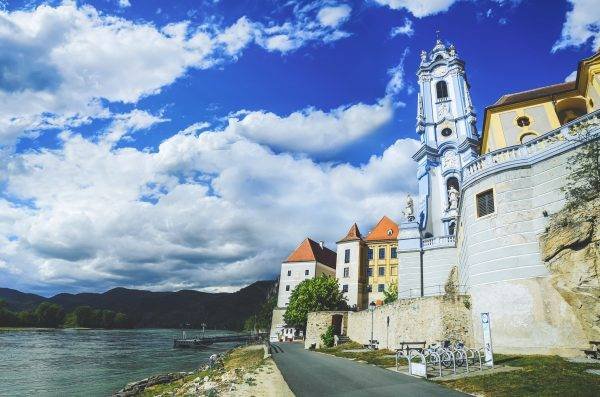 Dürnstein Town near Danube River, Lower Austria