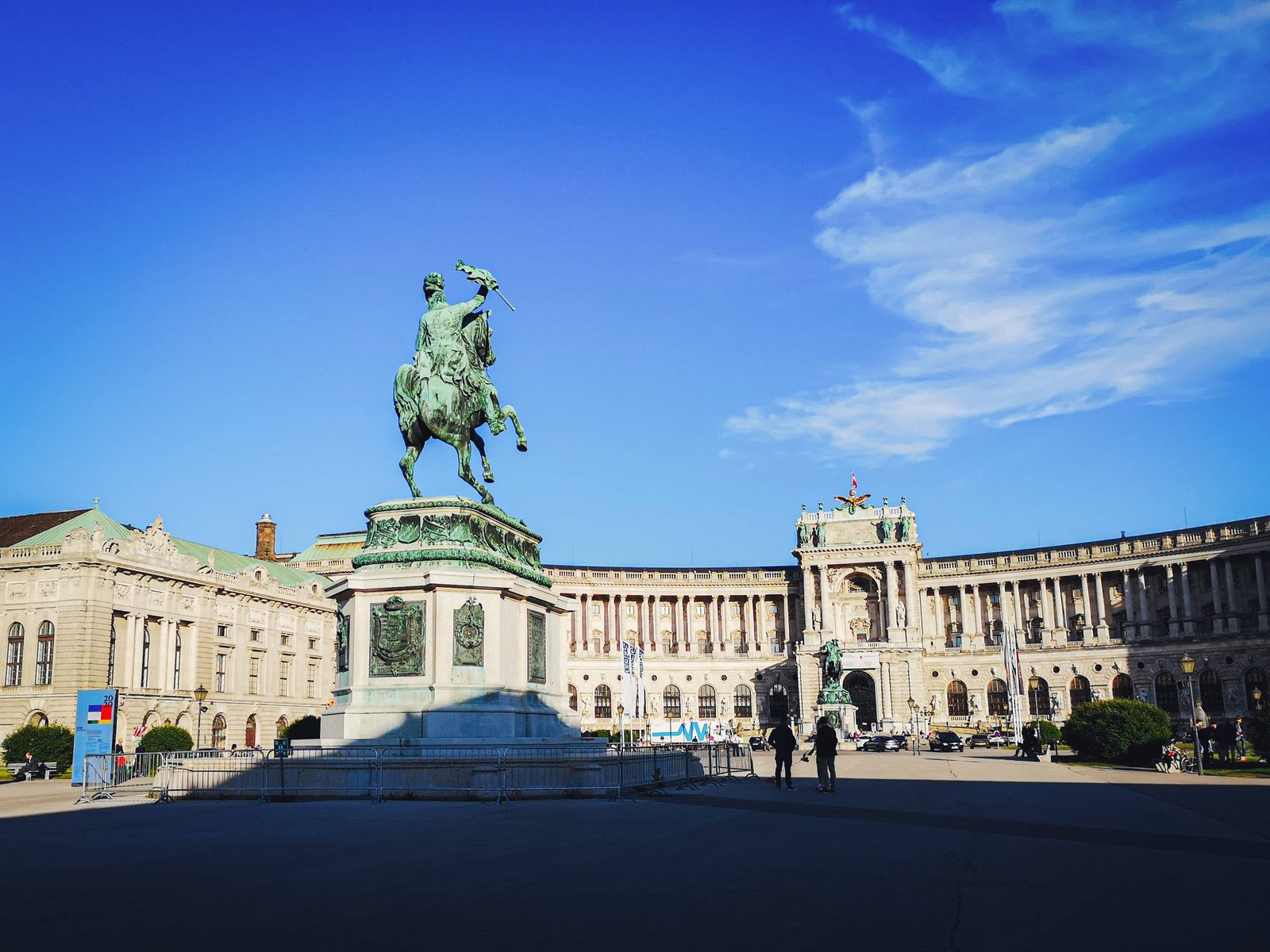 Heldenplatz in Vienna, Austria