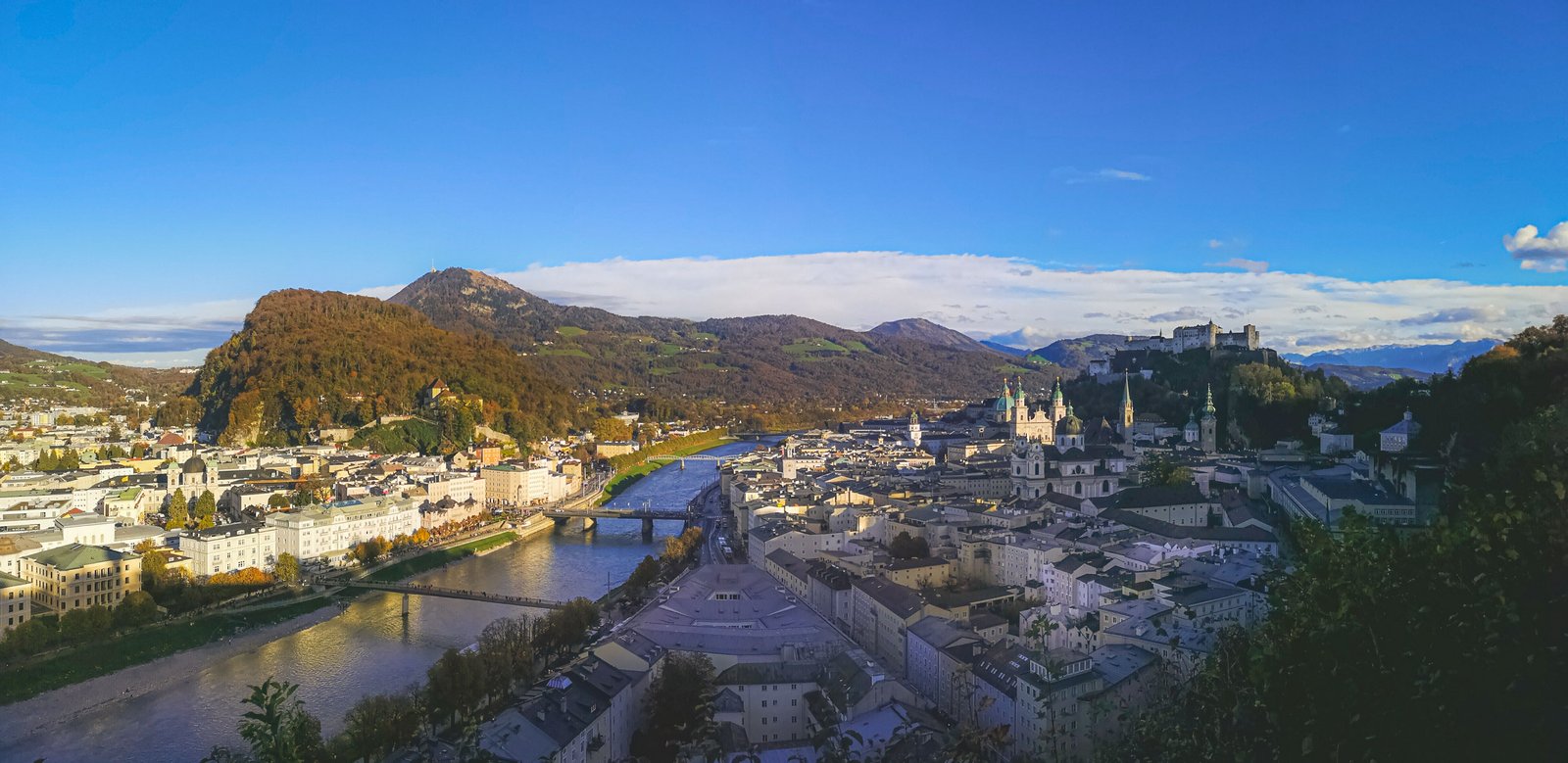 Salzburg panorama, Austria