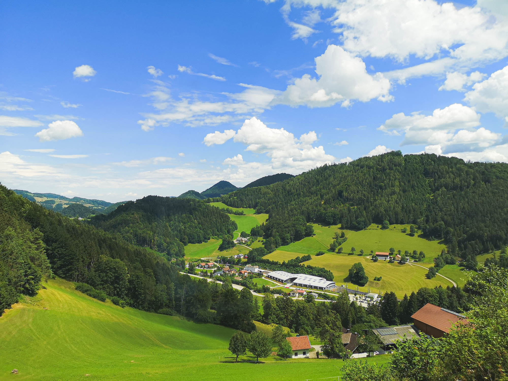 A view from Mariazellbahn, Austria