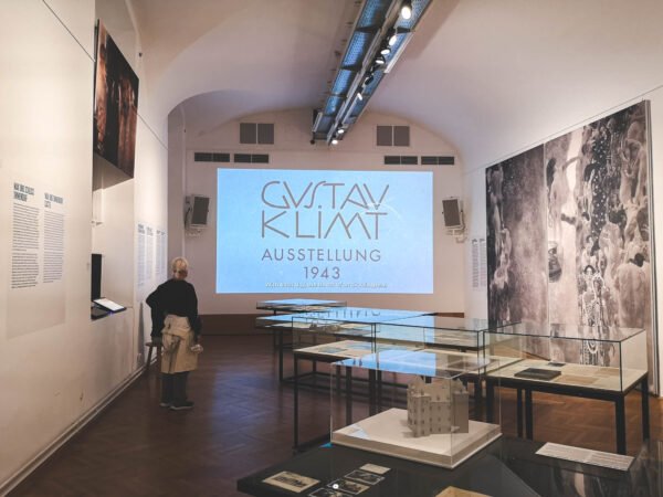 "Gustav Klimt, the MA"Gustav Klimt, the MAK and Schloss Immendorf: Burnt, Destroyed, Vanished?" exhibition in MAK — Museum of Applied Arts facade on Stubenring, Vienna 2K and Schloss Immendorf: Burnt, Destroyed, Vanished?" exhibition in MAK — Museum of Applied Arts facade on Stubenring, Vienna 3