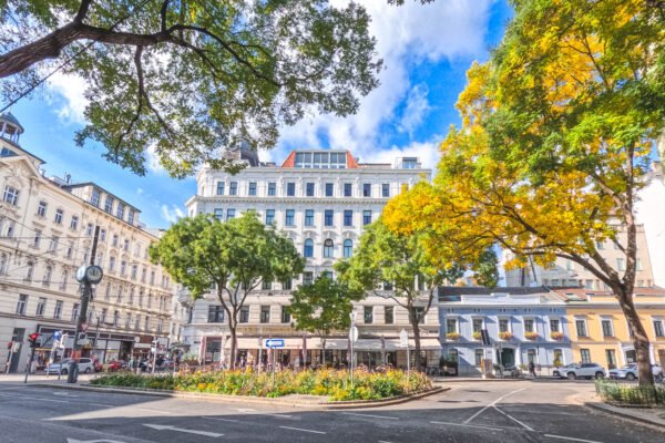 Josef Matthias Hauer Platz in Josefstadt, 8th district of Vienna