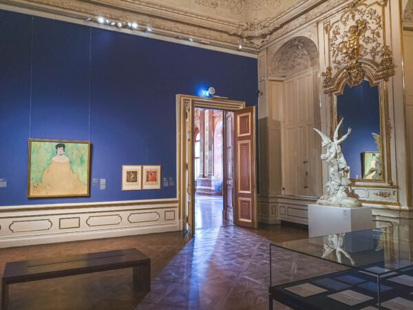 Gustav Klimt, Amalie Zuckerkandl, 1917/18 (unfinished) in the Upper Belvedere, Vienna