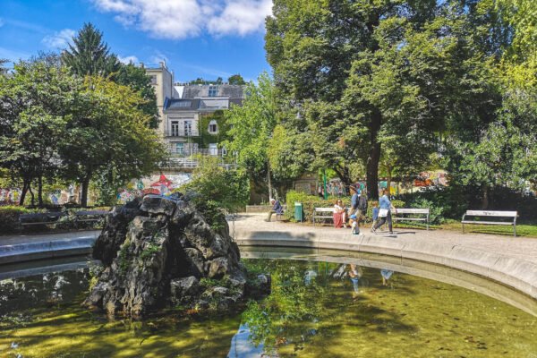 Schönborn Park in Josefstadt, the 8th district of Vienna