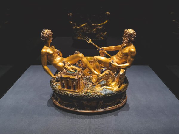 Benvenuto Cellini, Saliera, 1543, in Art History Museum, Vienna