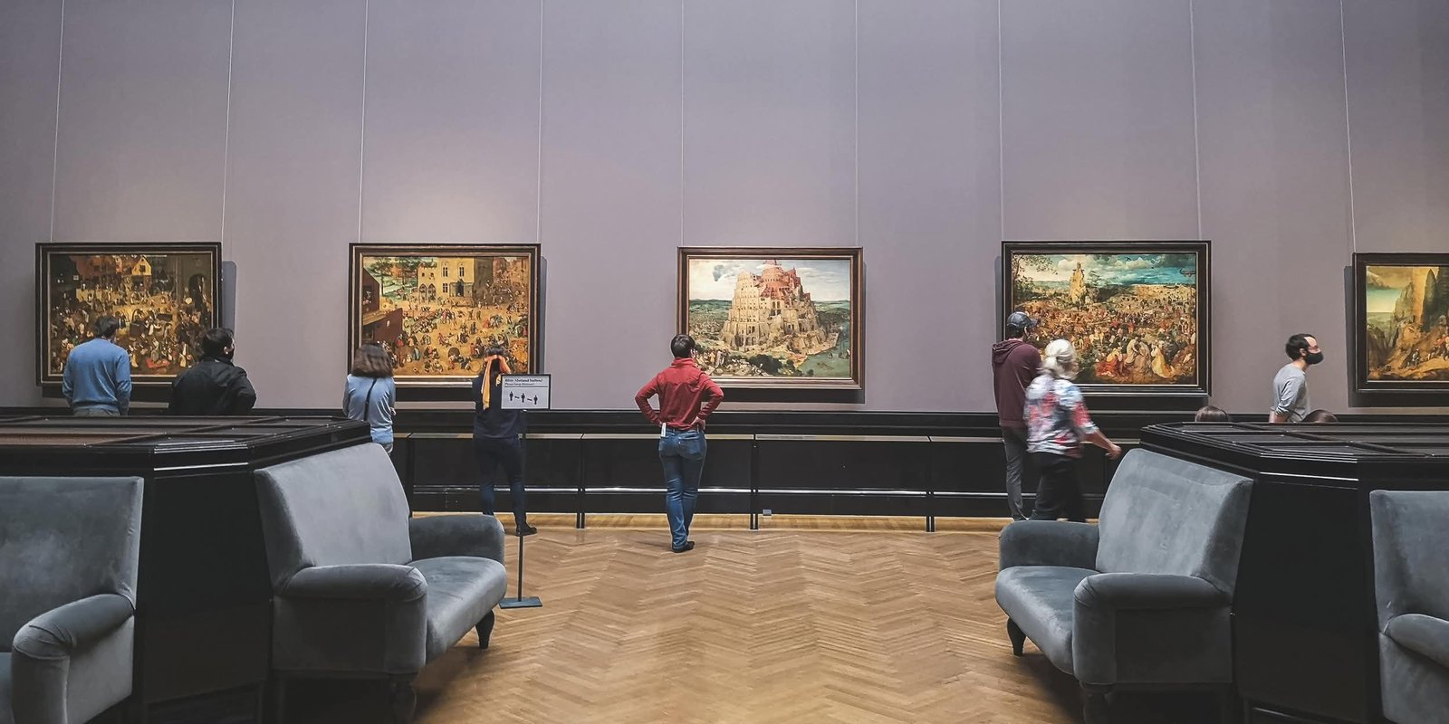 Pieter Breuger the Elder Hall in Art History Museum, Vienna