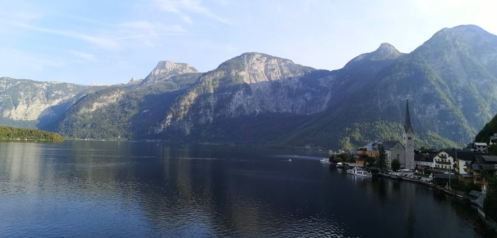 Classic Hallstatt lakeside view