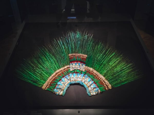 Quetzal feathered headdress